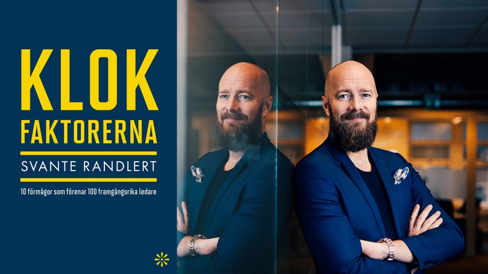 Svante Randlert är aktuell med boken Klokfaktorerna.