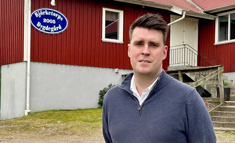 Mikael Larsson ny ordförande för Bygdegårdarnas Riksförbund. Foto: Privat
