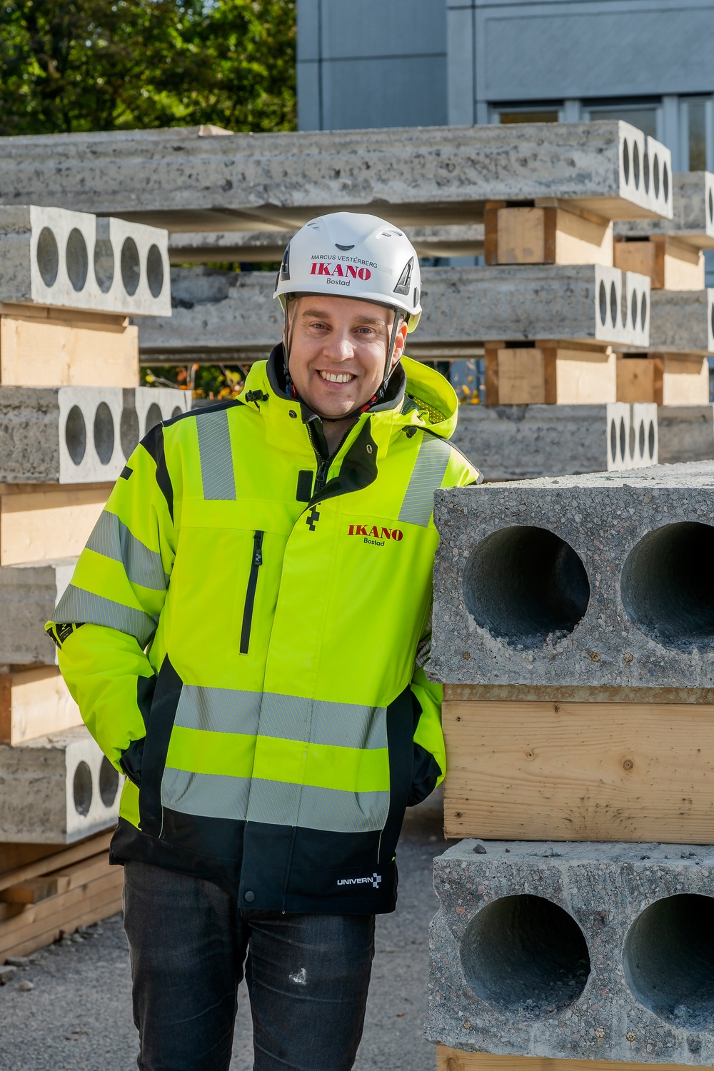 Marcus Vesterberg, projektchef på Ikano Bostad.