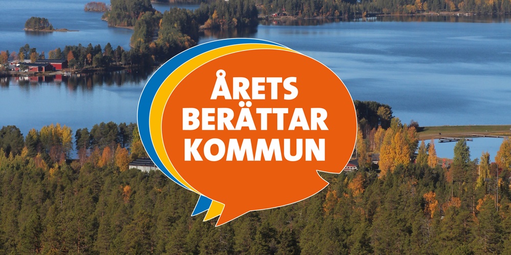 Storuman – Årets berättarkommun i Västerbotten 2020/21. 