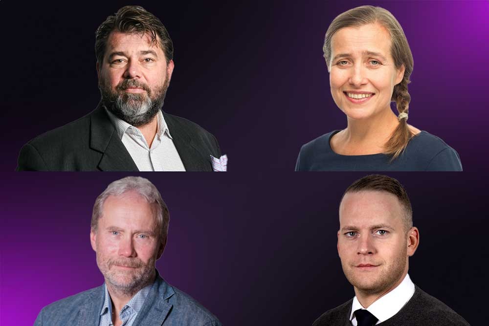 Fredrik Tamm, Heini-Marja Suvilehto, Svante Flodén och Joel Bergström är några av de medverkande under upphandlingsseminariet som hålls torsdag 29 augusti i Boden.