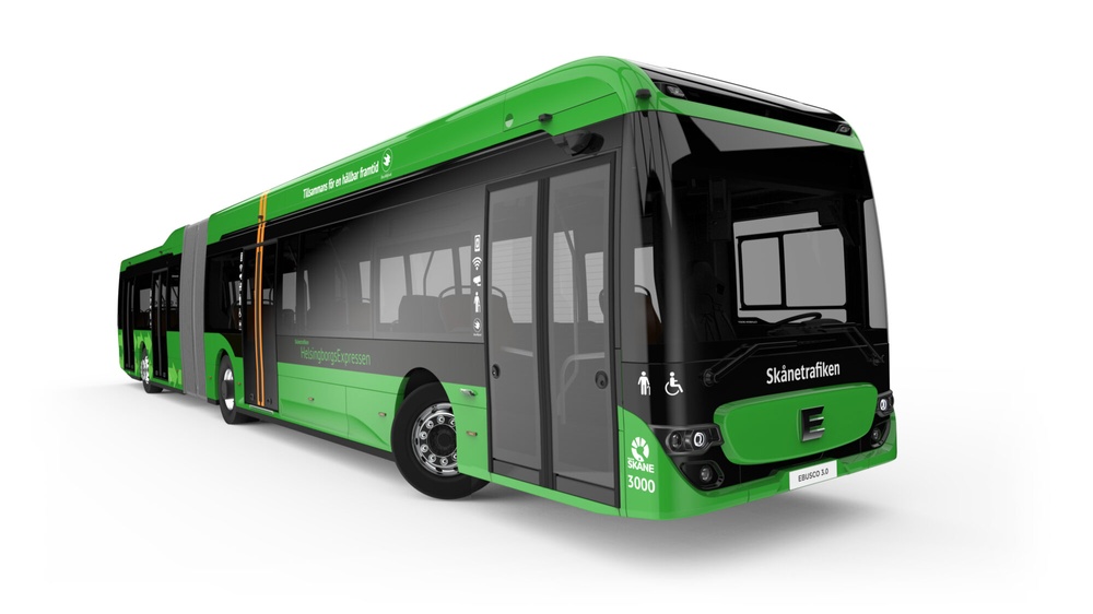 VR Sverige köper elbussar till nya snabbusslinjen i Helsingborg