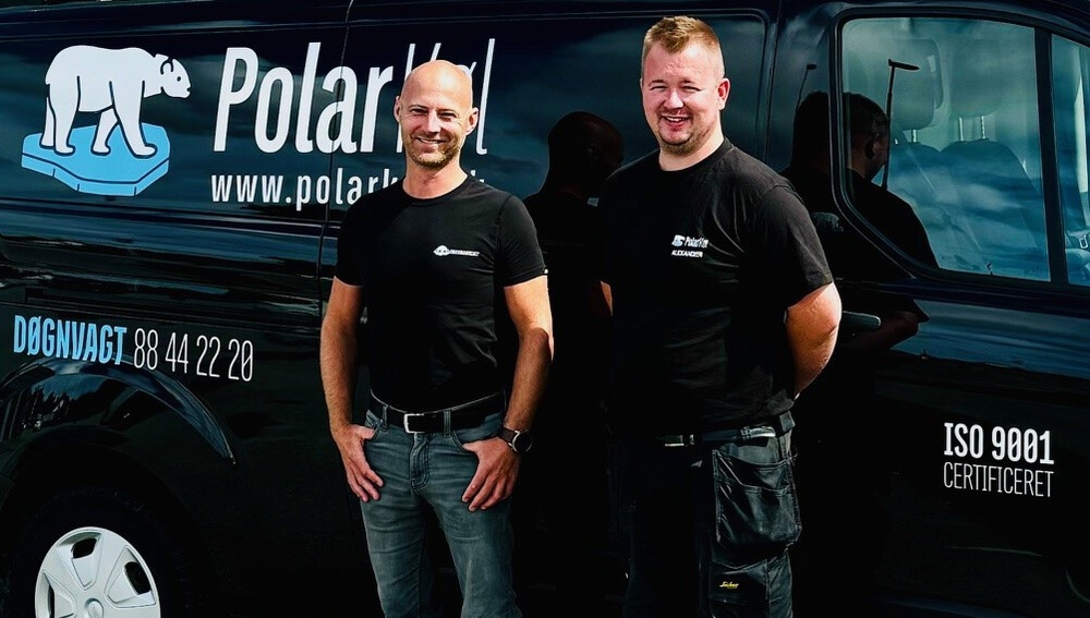 Rune Høyer, SA-AL Køleteknik & Alexander Weesgaard, Polarkøl.