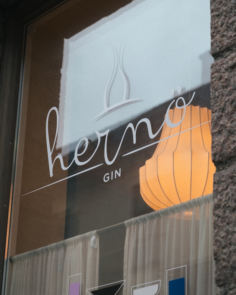 Hernö Gin Bar, Hornsgatan 1, Stockholm, Sweden.