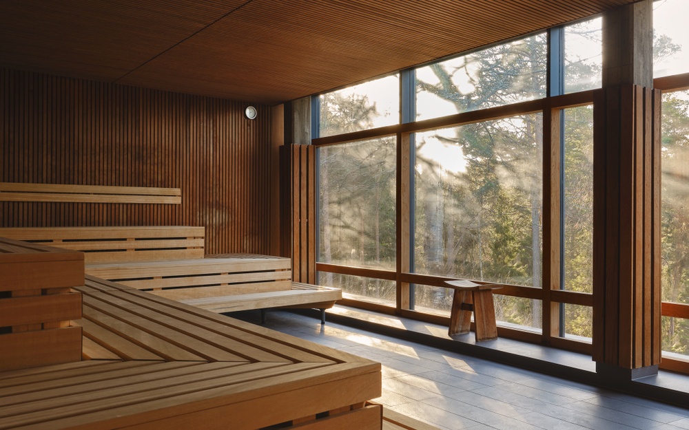 Dry Sauna and the Pine Tree Forest