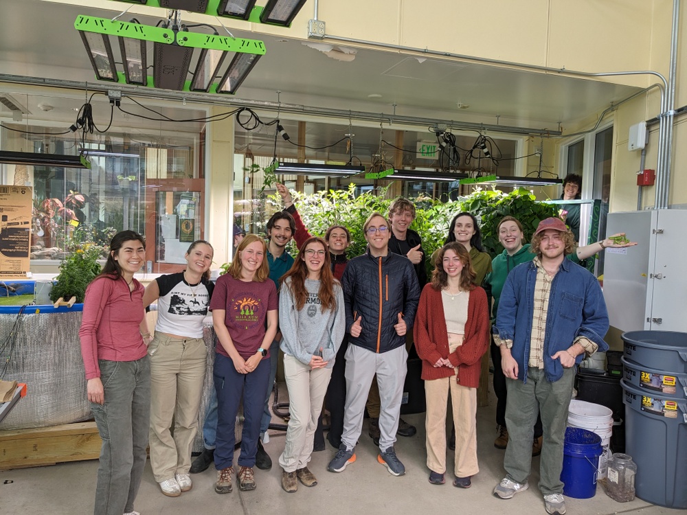 University of Vermont Ecological Design Students