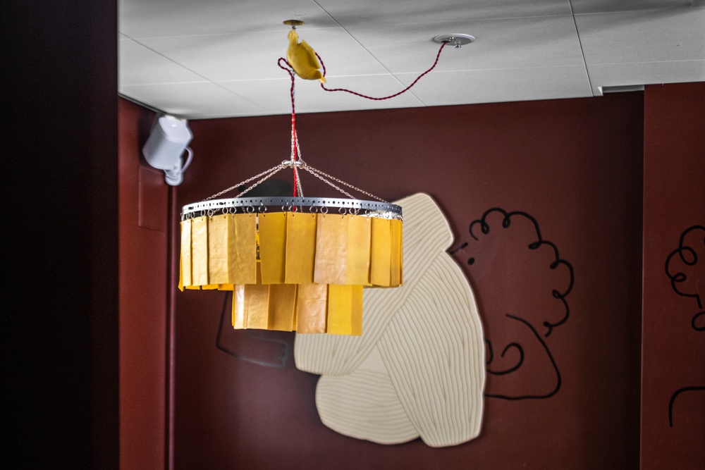 Lasagna chandelier – Ebba Lindgren