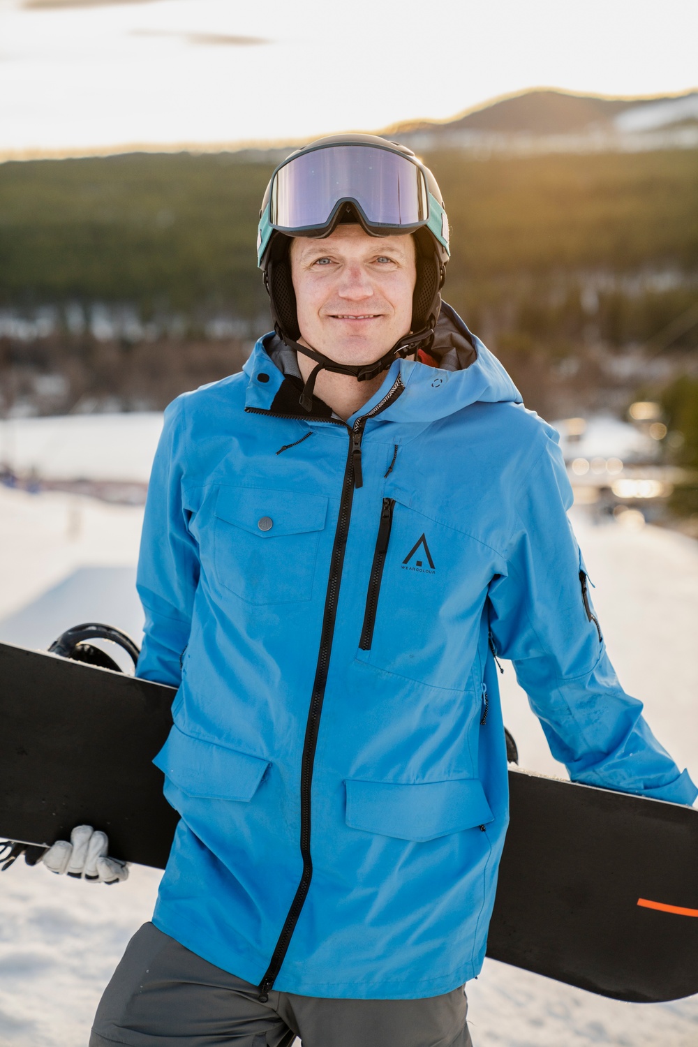 Gustav Eriksson, VD för Kläppen Ski Resort