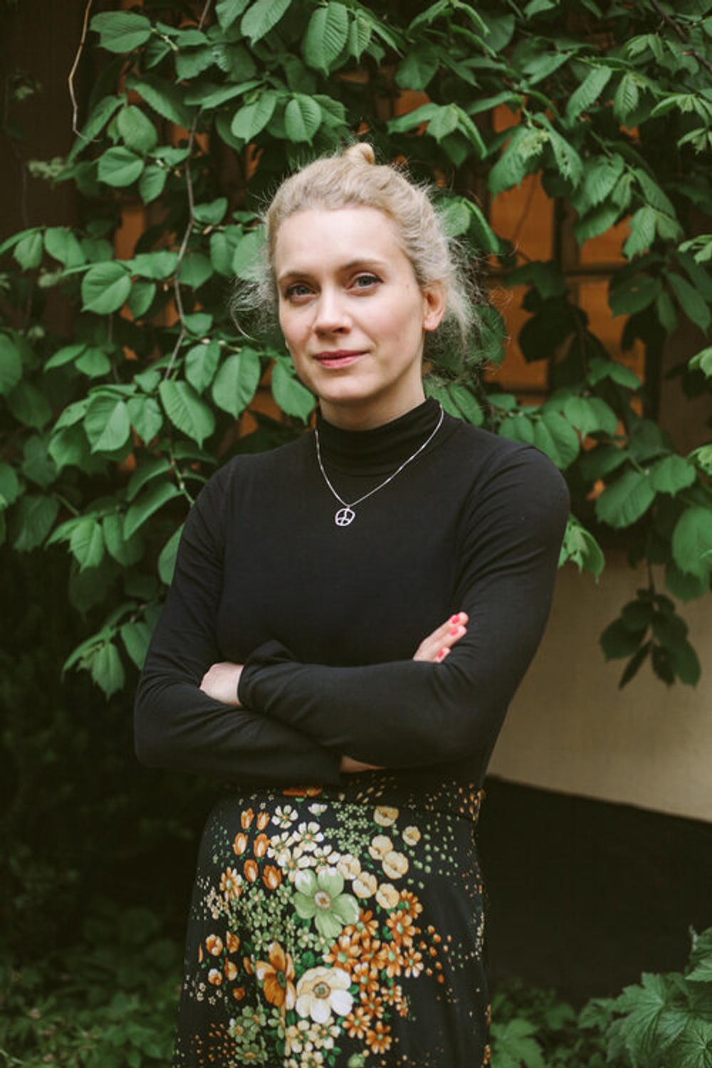 Anna Tascha Larsson, museichef på Stockholms Kvinnohistoriska.