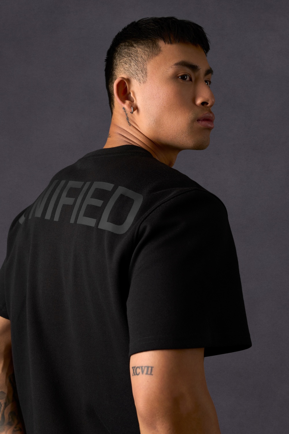Unified T-shirt Print Black