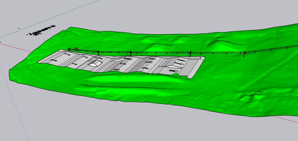 Skiss på höstparken, Kläppen Snowpark