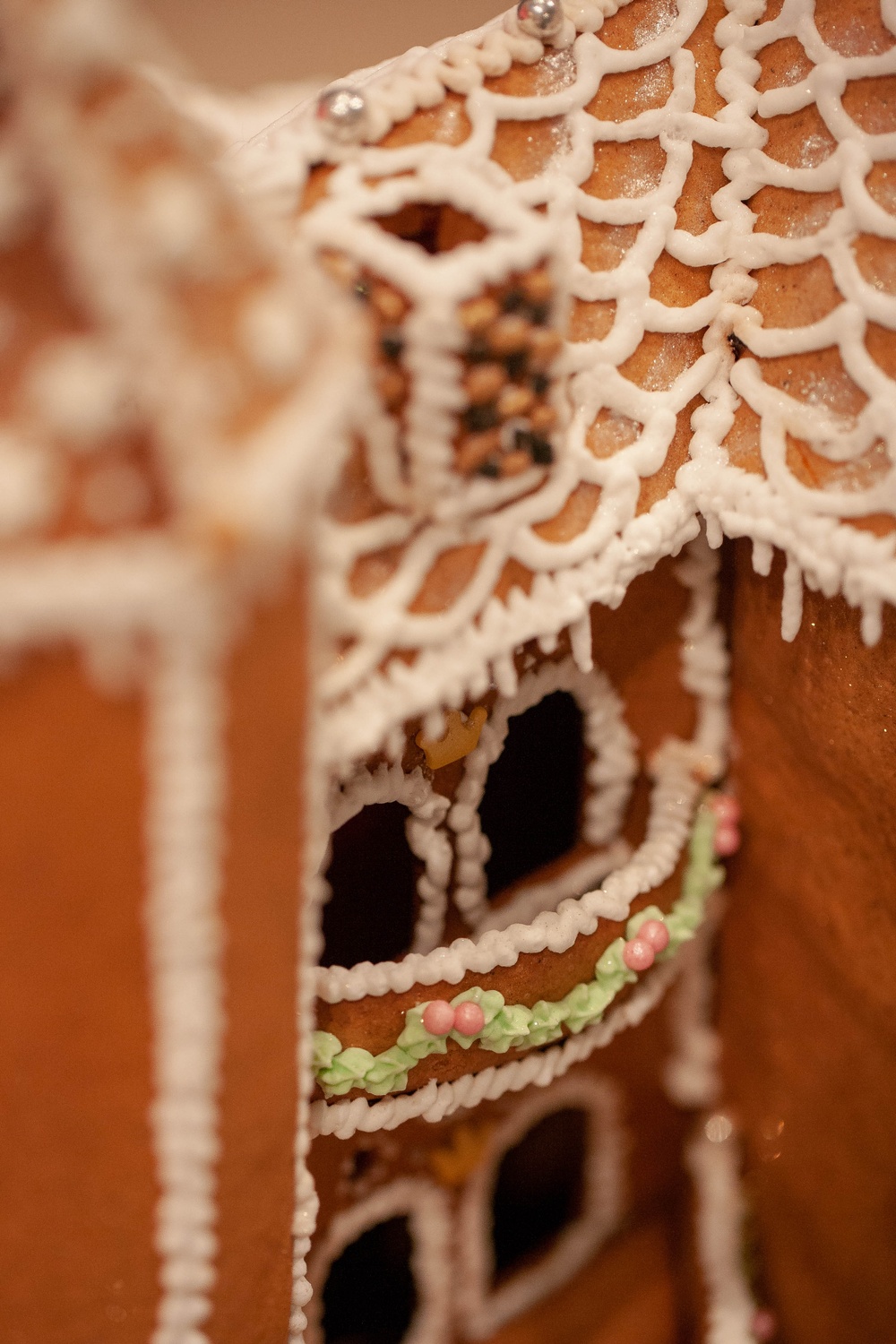 Details from the Gingerbread House Competition 2018. Cred: Viktoria Garvare.