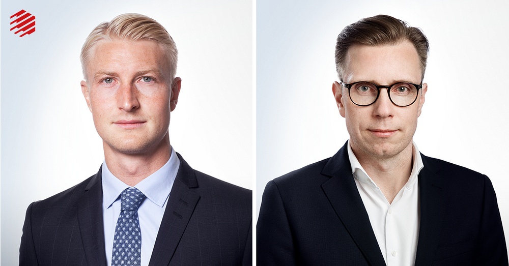 Viktor Wihlstrand och Johan Attenius, nya delägare på Lindahl.