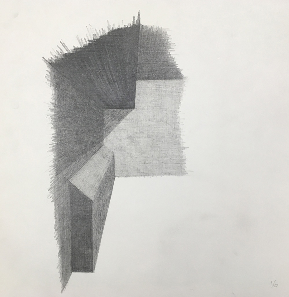 Sketch of 'Social Sculpture 9, Butt Shelf' (1998/2019) / John Lindell. Courtesy of the artist.