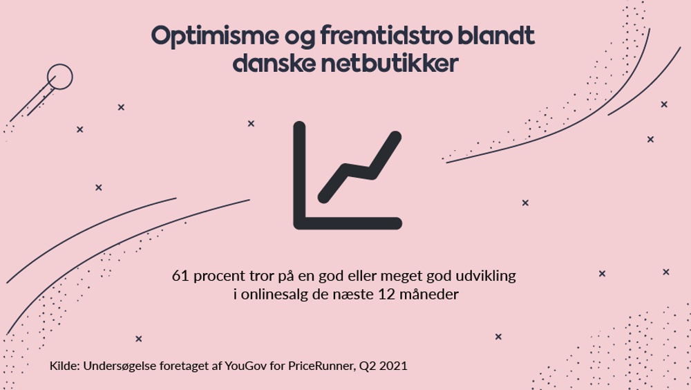 Optimismen er stor blandt danske e-handlere. De tror på en stærk fremtid for dansk onlinehandel efter et forrygende 2020, hvor store markedsandele blev flyttet fra fysiske til online butikker.