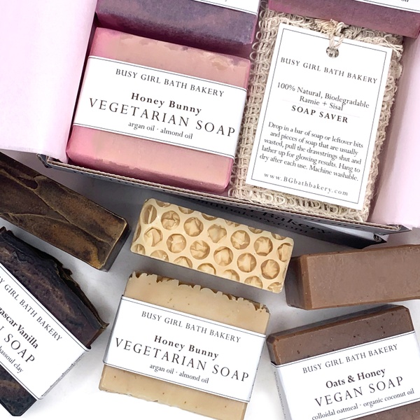 Shop Blue Heron's Handmade Vegan Almond Oatmeal Soap