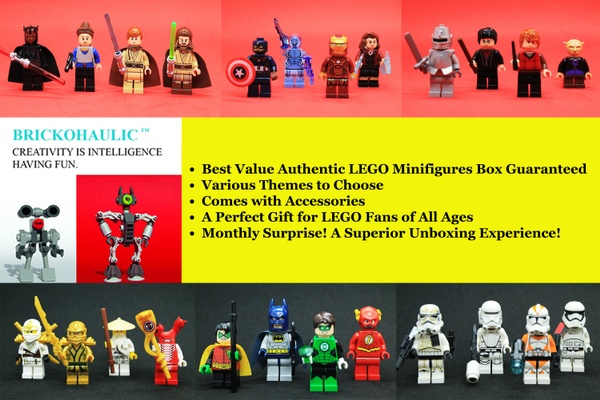 Lego Minifigures Subscription Box - One Theme Each Month Photo 1