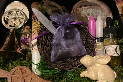 Ostara 2022 🖤 Ritual Items crafted for your Ostara Blessings Celebration. Bath Blend, Black Onyx, Anointing Oil, Incense, Ritual Tea & more