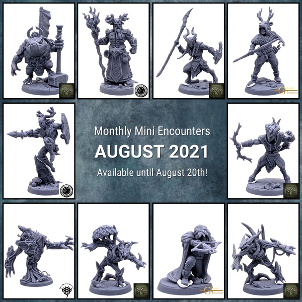 Monthly Mini Encounters - August 2021