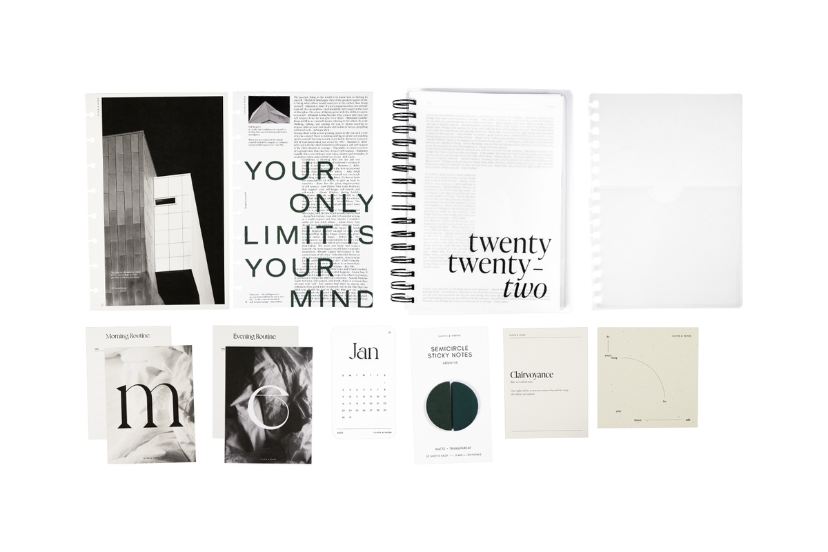 The Planning + Stationery Box by Cloth & Paper 