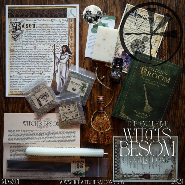 The Witches Moon® ~ The Exclusive Witch's Besom Collection ~ March 2024