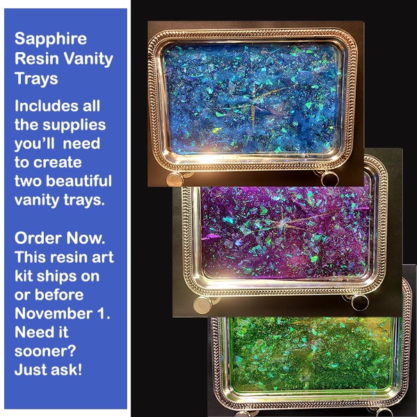 Gemstone Vanity Trays