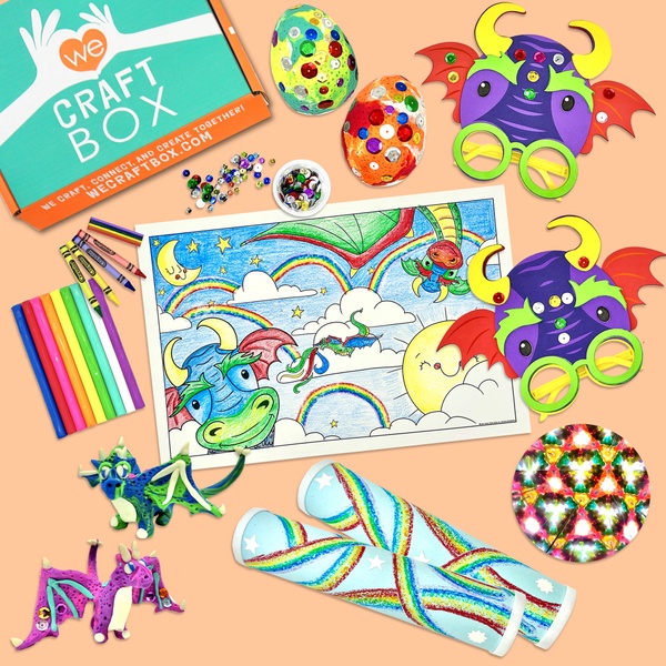  We Craft Box Monthly Subscription Box for Kids Ages 4