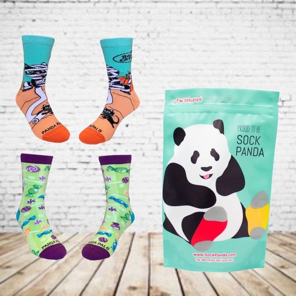 October 2021 Panda Pal Kids Socks