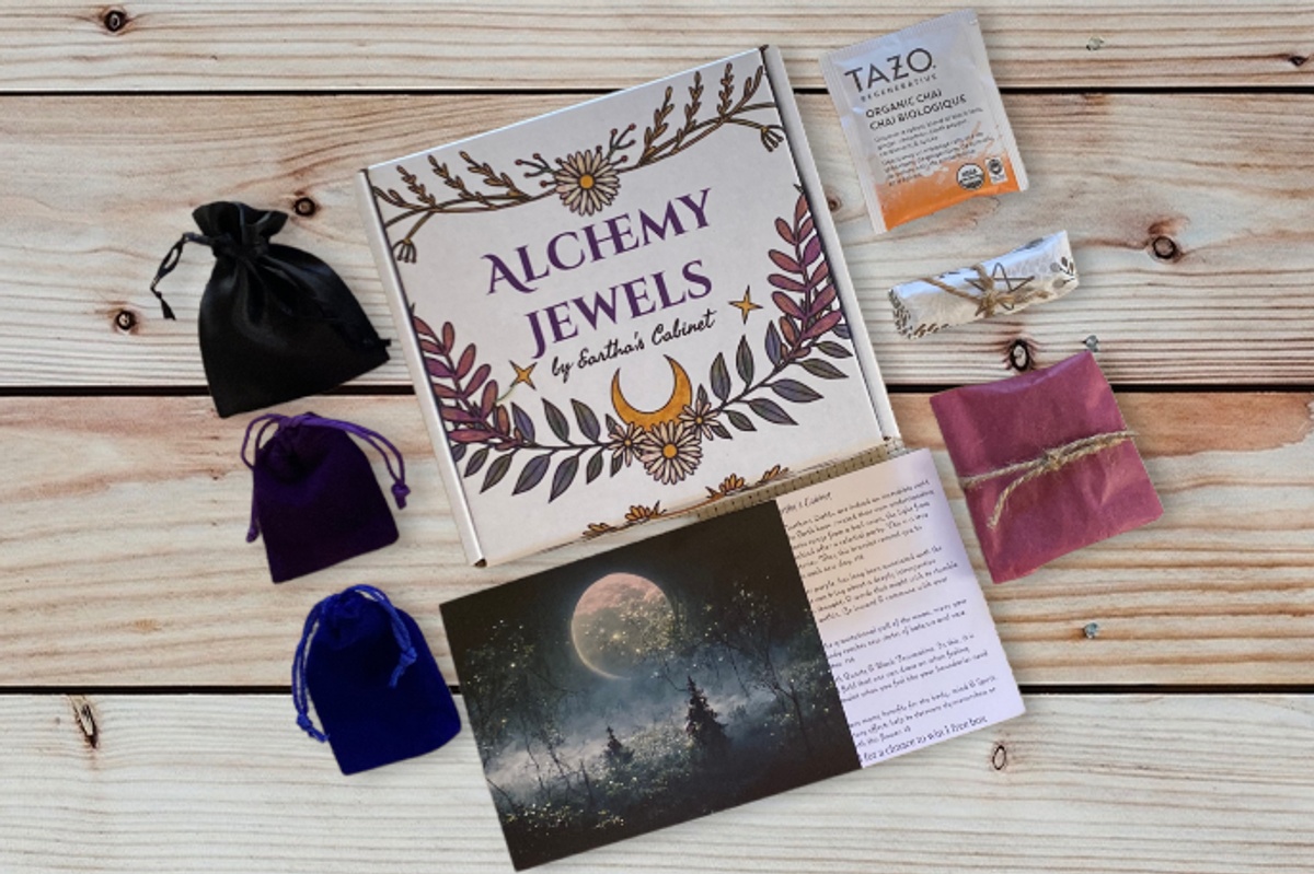 Alchemy Jewels: A Monthly Intention Setting Box Featuring Magical, Crystal Jewelry Photo 1