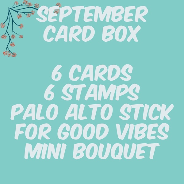 September Card Box