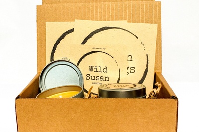 Only a Little Wild - Soy Candles - 2 Small Tins / Month Photo 3