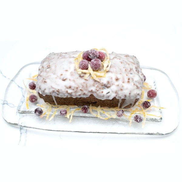 Cranberry Ginger Tea Bread