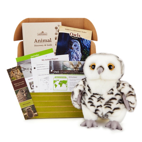 Owl Stuffed Animal edZOOcation™ Gift Box