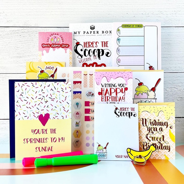 Pretty Paper Club  Custom Stationery Subscription Box - Cratejoy