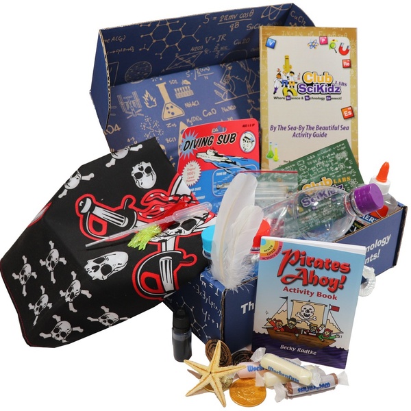 By The Sea-By The Beautiful Sea! Aaaargh! Hijinks and pirates on the high seas! August's Box
