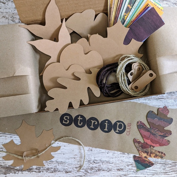 Torn Paper Art Craft Box - Cratejoy