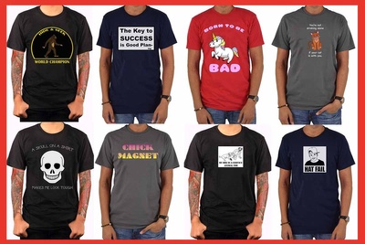 Monthly Cheap Fun T-Shirt Subscription - Unisex/Mens Sizing Photo 3