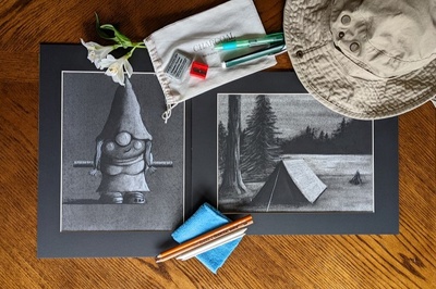 Charcoal Expressions Drawing Box