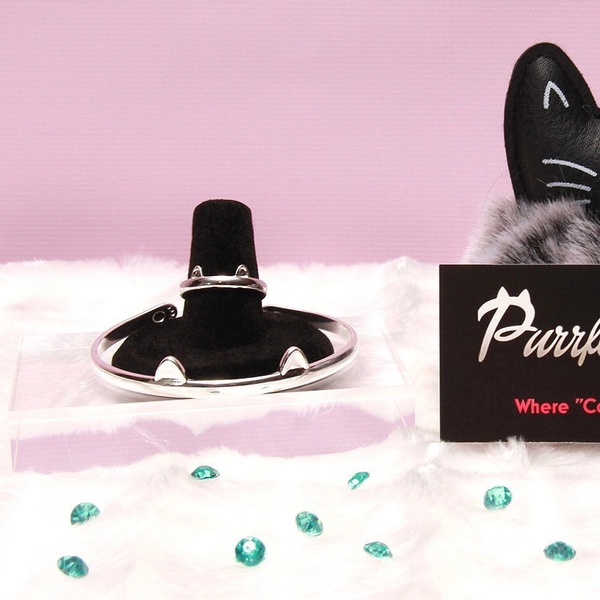 "Paws & Ears" Ring + Bracelet Box