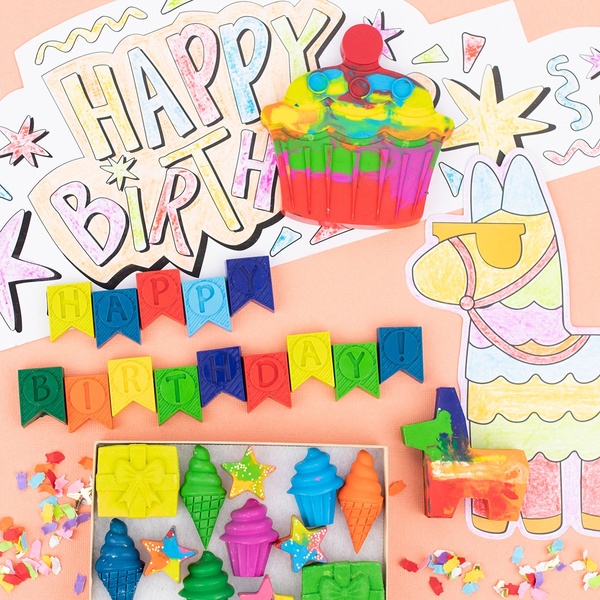 Birthday Creative Coloring Kit