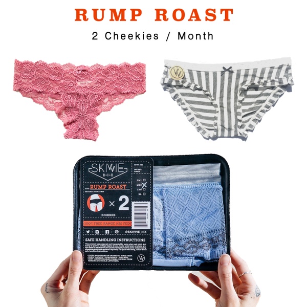 Rump Roast Box - 2 Cheekies/month