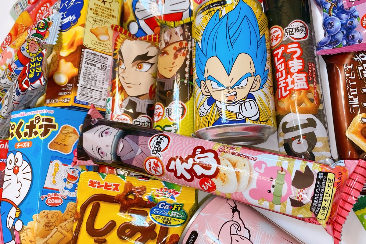 Anime Cartoon Asian Snack Box Photo 1