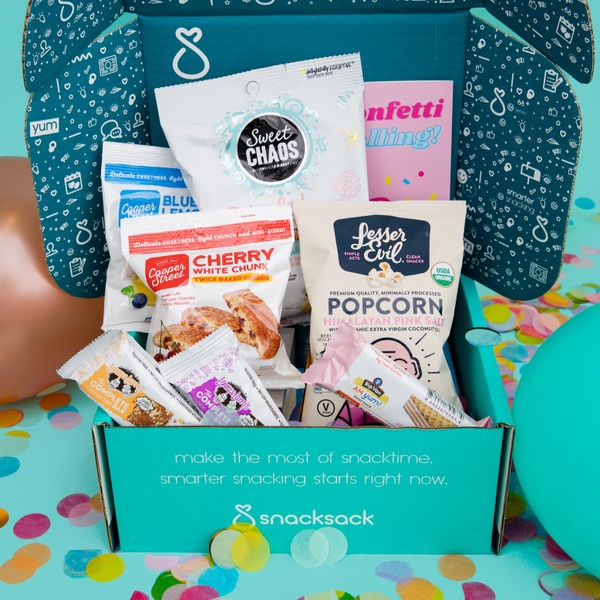 "Confetti Falling" May SnackSack Sneak Peek