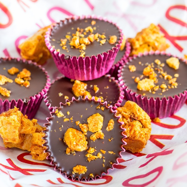Nutty Honey Cups
