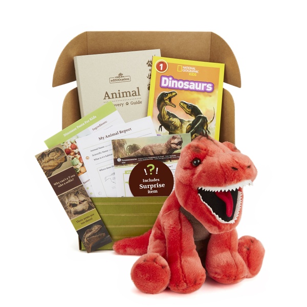 T-Rex Stuffed Animal edZOOcation™ Gift Box