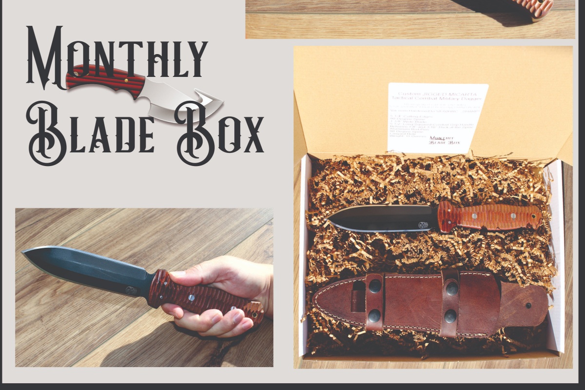 Monthly Blade Box: Handmade Knife & Blade Subscription Photo 1