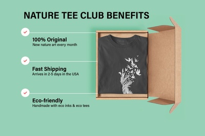 Men's Nature T-Shirt of the Month Club Photo 3