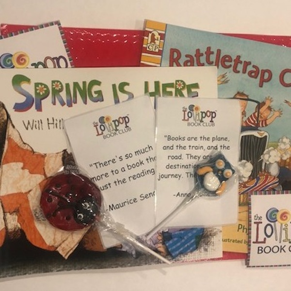 Sample Lollipop Book Club Package