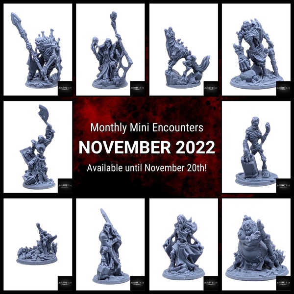 Monthly Mini Encounters - November 2022
