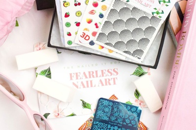 Fearless Nail Art Plus Stamping Plate (Monthly) Photo 2